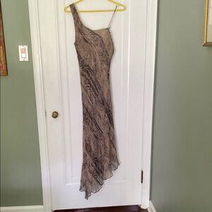 Chic Asymmetrical One-Shoulder Dress